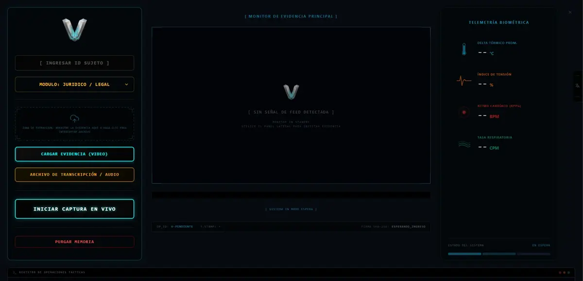 VANSYNT Forensic Terminal UI